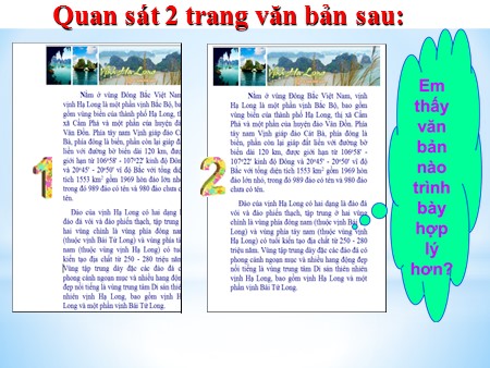 Bài giảng Tin học Lớp 6 - Bài 18: Trình bày trang văn bản và in