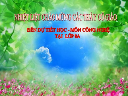 Bài giảng môn Công nghệ Lớp 8 - Bài 27: Mối ghép động