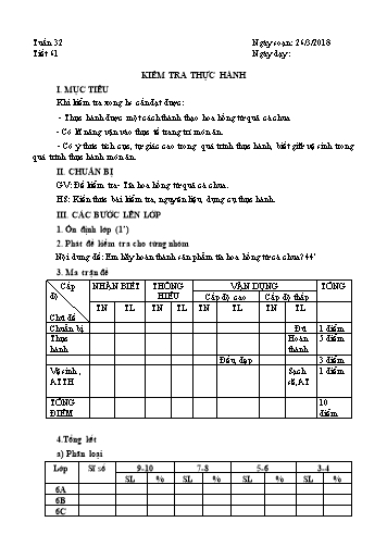 Giáo án Công nghệ 6 - Học kì II - Tiết 61+62, Bài 25: Thu nhập của gia đình - Năm học 2017-2018 - Trường THCS Minh Diệu