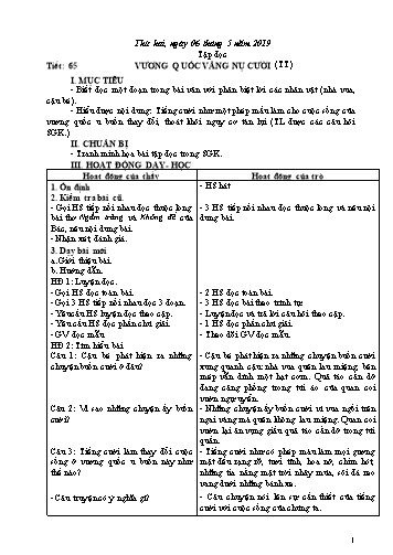Giáo án điện tử Lớp 4 - Tuần 33 - Năm học 2018-2019