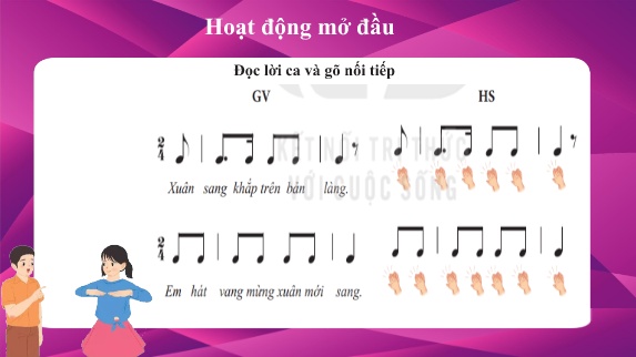 Bài giảng Âm Nhạc 3 (Kết nối tri thức) - Chủ đề 5, Tiết 20: Ôn tập bài hát: Đón xuân về. Đọc nhạc: Bài số 3