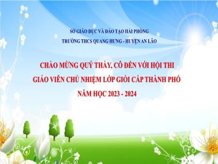 Bài giảng HĐTN 7 - Hoạt động chủ đề: Chăm sóc người thân (Đào Thị Nga)