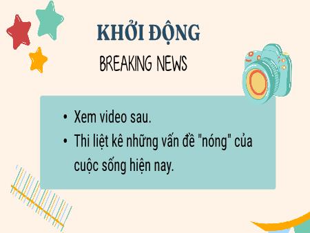 Bài giảng Ngữ Văn 8 - Bài 1: Truyện ngắn - Nói và nghe: Trình bày ý kiến về một vấn đề xã hội