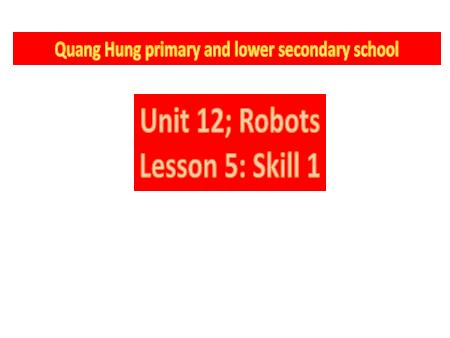 Bài giảng Tiếng Anh 7 Global Success - Unit 12: English-Speaking Countries - Lesson 5: Skills 1