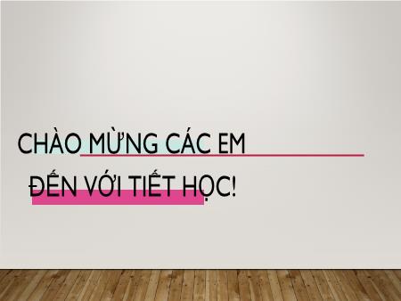 Bài giảng Toán 7 - Chương V, Bài 5: Biến cố trong một số trò chơi đơn giản