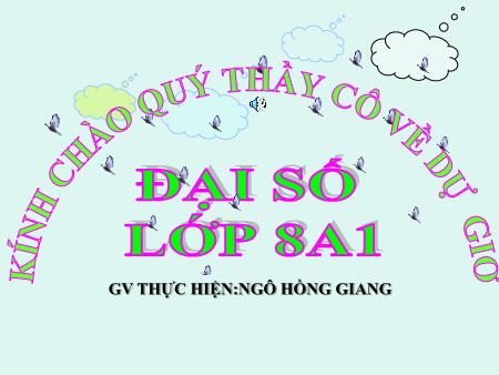 Bài giảng Toán 8 - Tiết 14, Bài 10: Chia đơn thức cho đơn thức (Ngô Hồng Giang)